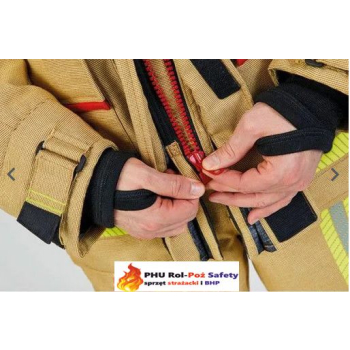 Ubranie specjalne FIRE FLEX brązowo-piaskowy X55 PBI + napisy